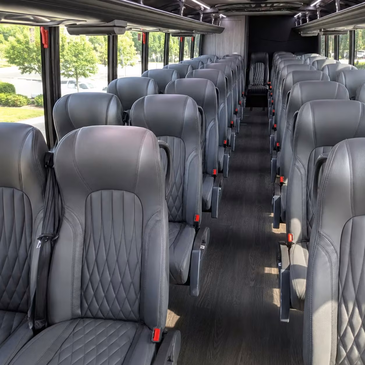25 passenger minibus inside