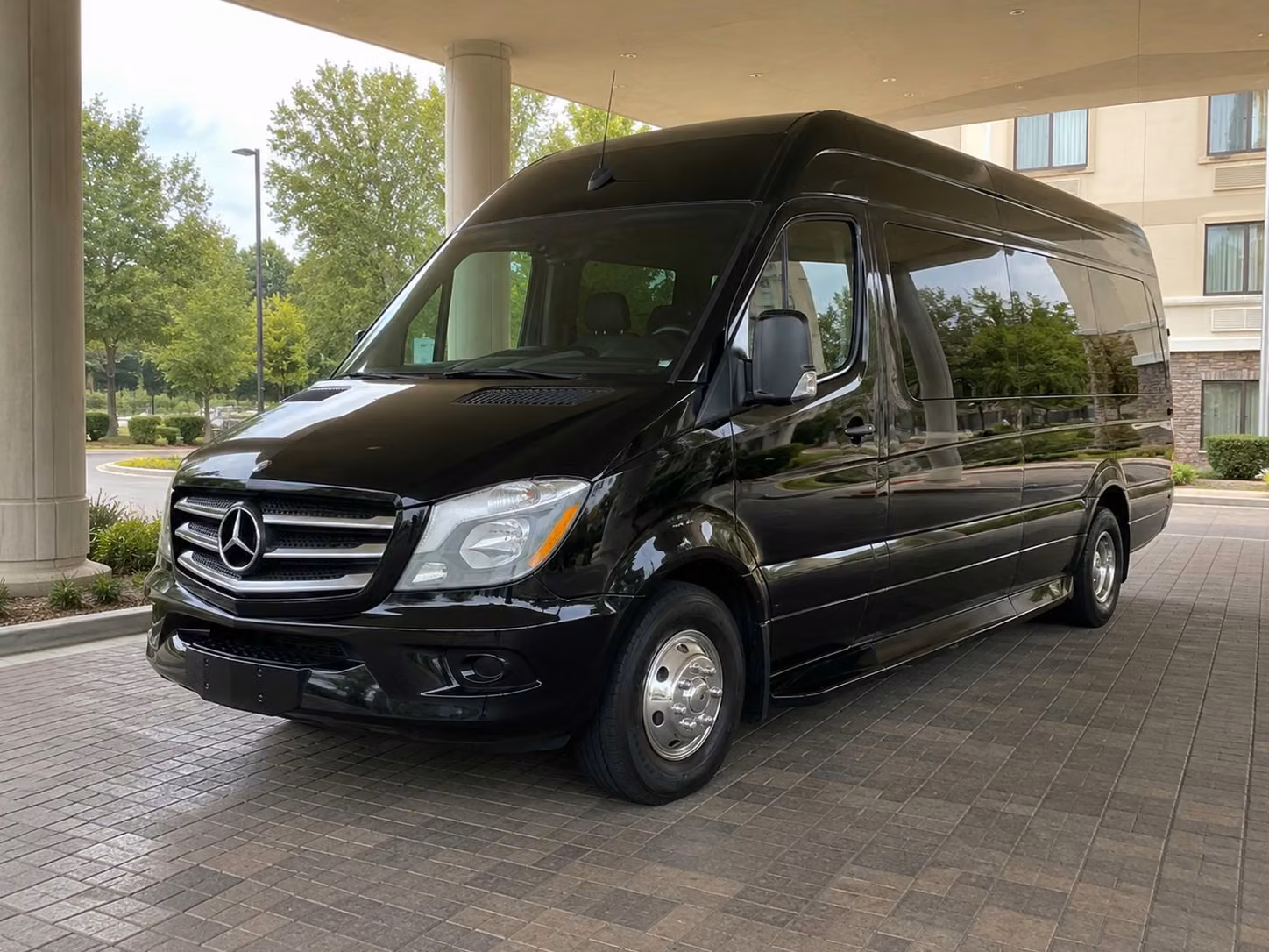 sprinter van with driver
