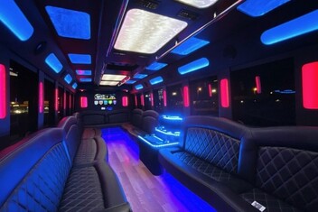 Woodbridge Limousine Bus Interior